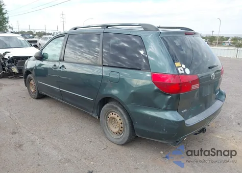 2005 Toyota Sienna Le из США, поврежденный, VIN 5TDZA23C95S282326